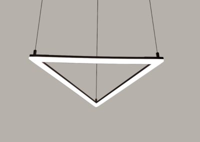 Luminária Triangular LED